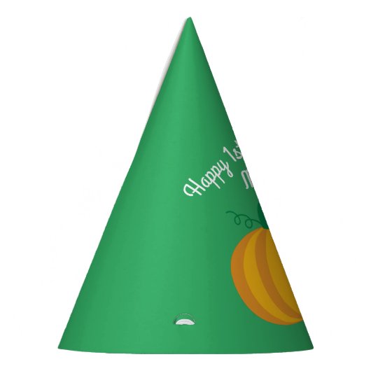 Herfst Pumpkin Patch 1e verjaardag Feesthoedjes (Links)