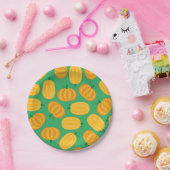 Herfst Pumpkin Patch 1e verjaardag Papieren Bordje (Feest)