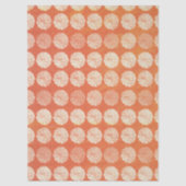 Herfst Pumpkin Pattern Tissuepapier (Voorkant)