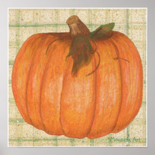 Herfst Pumpkin Poster