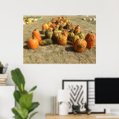 Herfst Pumpkin Sale Poster (Thuiskantoor)