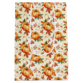 Herfst Pumpkin Season Medium Cadeauzakje (Achterkant)