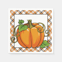 Herfst Pumpkin seizoensgebonden papierluiers