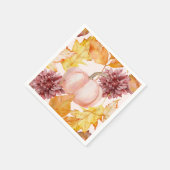Herfst Pumpkin Servet (Hoek)