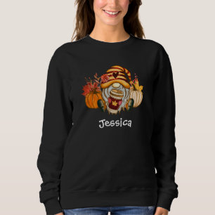 Herfst Pumpkin Spice Gnome Woman's Basic Sweatshir Trui