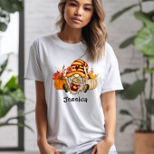 Herfst Pumpkin Spice Gnome Woman's T-Shirt