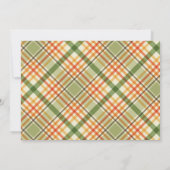 Herfst Pumpkin Truck Hartelijk dank Bedankkaart (Achterkant)