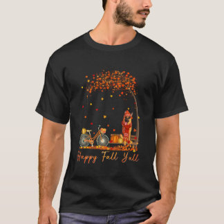 Herfst Pumpkin Truck Mappe Th T-shirt