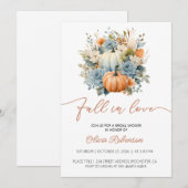 Herfst Pumpkin Vrijgezellenfeest Kaart (Voorkant / Achterkant)