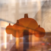 Herfst Pumpkins Raamsticker (Vel 2)