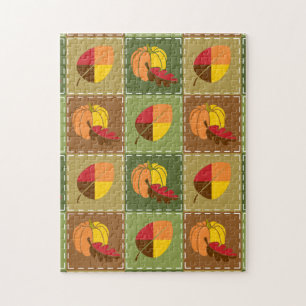 Herfst Quilt Puzzel