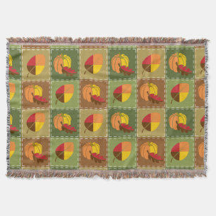 Herfst Quilt Throw Deken