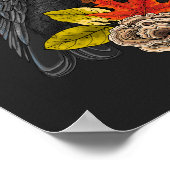 Herfst raaf 2 poster (Hoek)