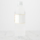 Herfst Realtor Water Fles Etiket (Achterkant)