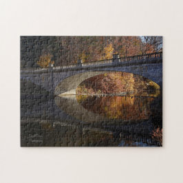 Herfst Reflecties in de Vanderbilt Estate Legpuzzel