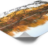Herfst Reflecties Poster (Hoek)
