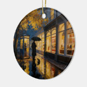 Herfst Regen Telefooncel Ornament (Links)
