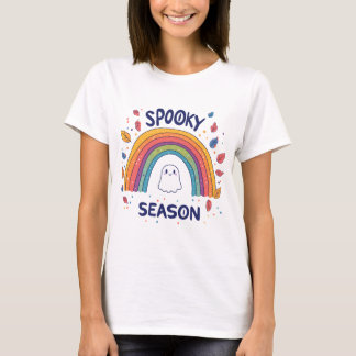 Herfst regenboog t-shirt
