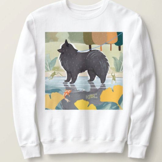 HERFST REGENWOUD lapphund hond shirts kies stijl