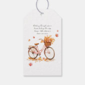 Herfst Ride Gift Labels Cadeaulabel (Achterkant)