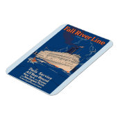 Herfst River Line Magnet Magneet (Linkerzijde)
