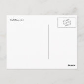 Herfst River, Massaarchitectuur Briefkaart (Achterkant)