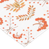 Herfst Rode bessen & bladeren Botanisch Korte Tafelloper (Hoek)