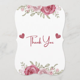 Herfst Roestig Bourgondië Kalligrafie Platte Trouw Kaart