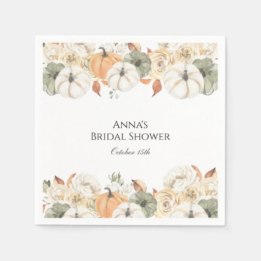 Herfst Roestig Servet (Voorkant)