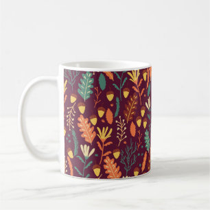 Herfst rood-Oranje  motief Koffiemok