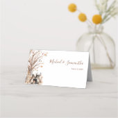 Herfst rustieke herten bruiloft Collectie (Voorkant)