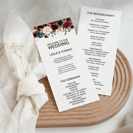 Herfst rustieke oogverblindende Bourgondische brui Programma