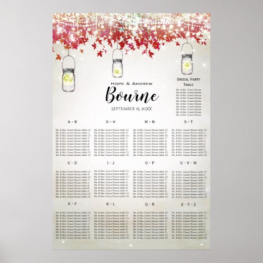 Herfst Rustisch land - roodboomgaard Poster (Voorkant)