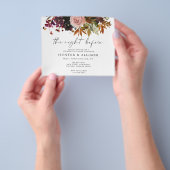 Herfst 's Nachts voor | Uitnodiging Flyer (Hand)