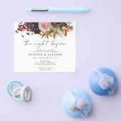 Herfst 's Nachts voor | Uitnodiging Flyer (Enkel)