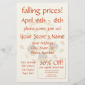 Herfst Sale Flyer (Achterkant)