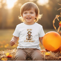 Herfst Scarecrow Leuke Verjaardag