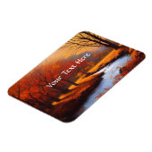  herfst scène Magnet van de Foto Magneet (Linkerzijde)