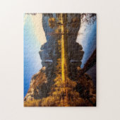 Herfst Schilderachtig puzzelberg Kunst Complex Jig Legpuzzel (Verticaal)