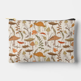 Herfst schimmels en bladeren - naadloos patroon. etui