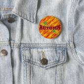 Herfst schoonheid - ronde button 5,7 cm (In situ)