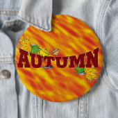 Herfst schoonheid - ronde button 6,0 cm (In situ)