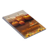 Herfst Schrijven Notitieboek - Meisje (Rechterzijde)