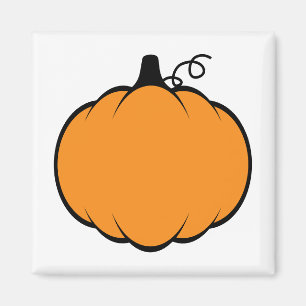 Herfst Season Pumpkin-tekening Magneet
