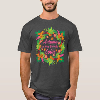 Herfst Seizoen afglijden najaar is mijn favoriete  T-shirt