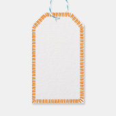 Herfst Seizoen Grens Thanksgiving Blank Aangepast Cadeaulabel (Achterkant)