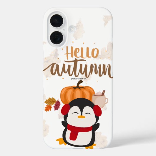 Herfst seizoen iPhone 16 telefoonhoesje Case-Mate iPhone Case (Achterkant)