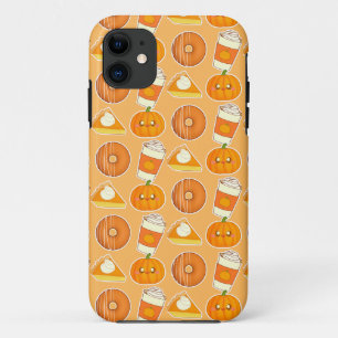 Herfst seizoen pompoen traktaties iPhone 11 hoesje