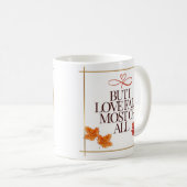 Herfst Seizoensgebonden Koffie, Thee, Hete Cacao G Koffiemok (Voorkant rechts)