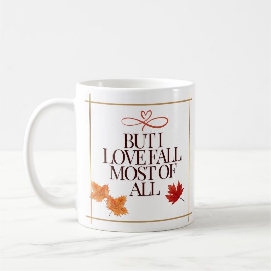 Herfst Seizoensgebonden Koffie, Thee, Hete Cacao G Koffiemok (Links)